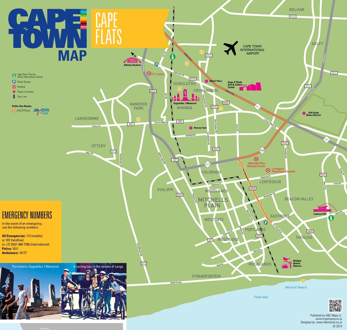 map of cape flats