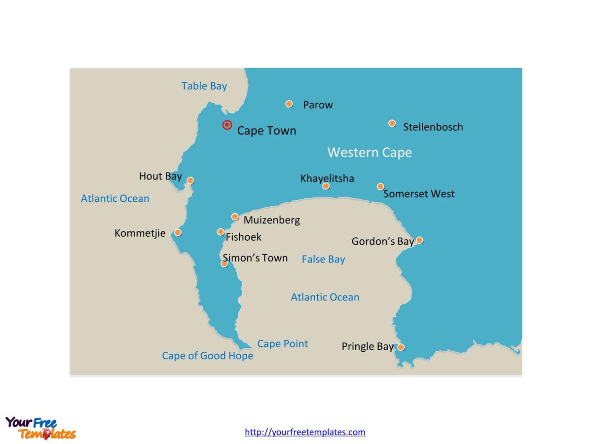 map of cape hope