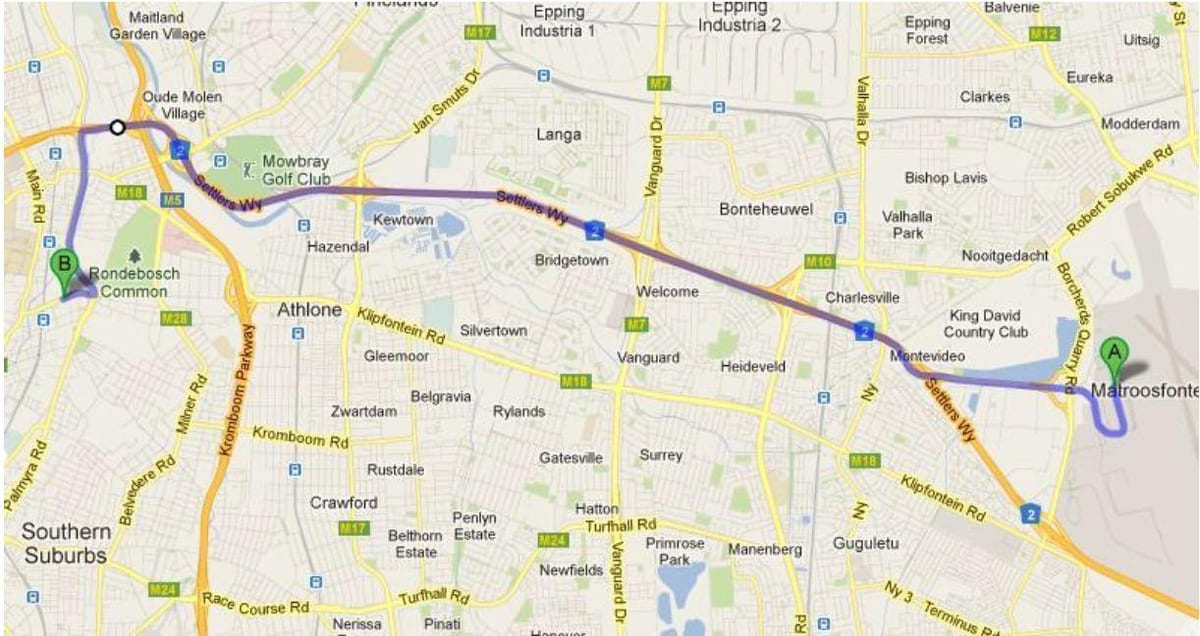 map of crawford Cape Town