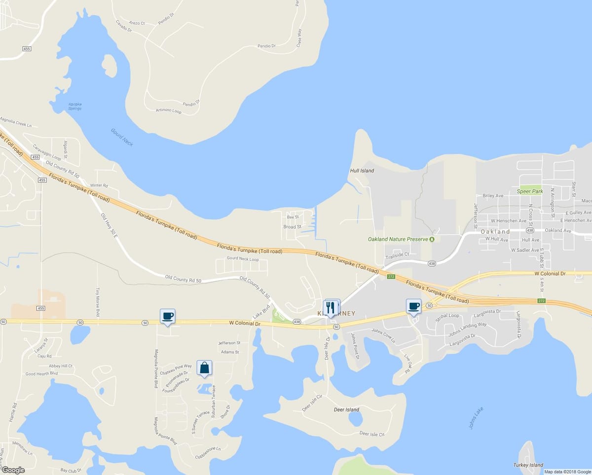 map of killarney gardens