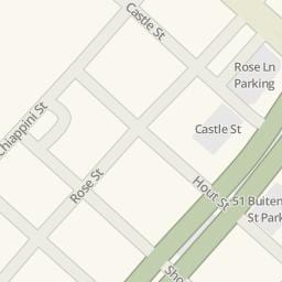 map of rose street Cape Town
