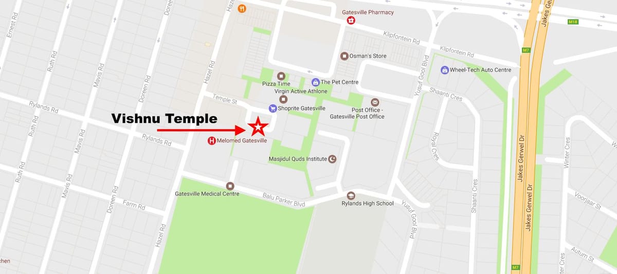 map of rylands Cape Town